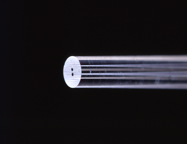 photo of a two-hole Micro Capillary